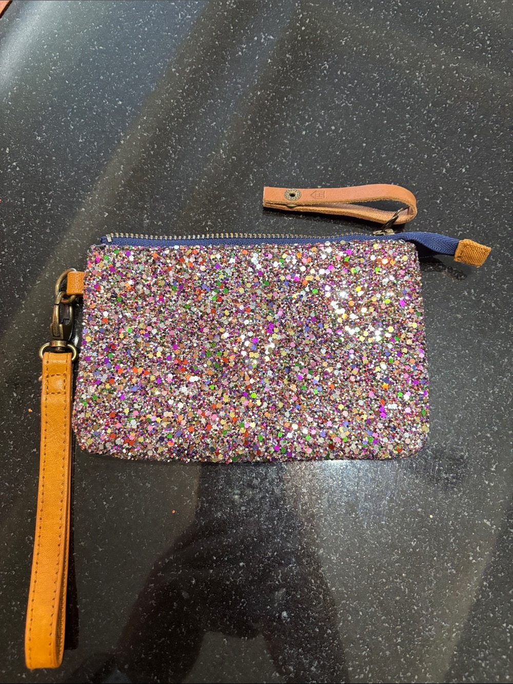 Glitter Multi-Color Wristlet Clutch - Women Crewcuts by J.Crew Glitter Wristlet